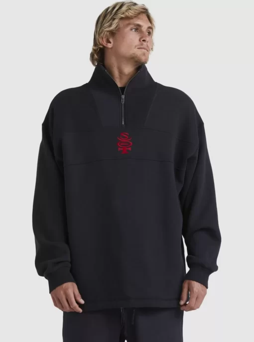 Mens Quiksilver Sweatshirts & Hoodies | Boogieman Zip Sweatshirt