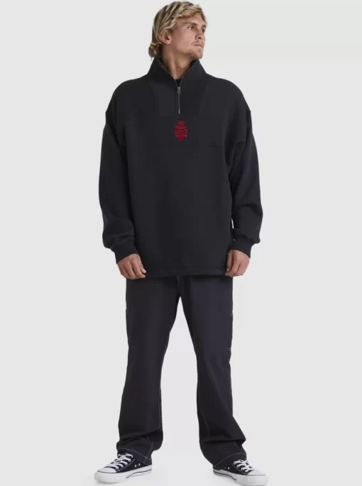 Mens Quiksilver Sweatshirts & Hoodies | Boogieman Zip Sweatshirt