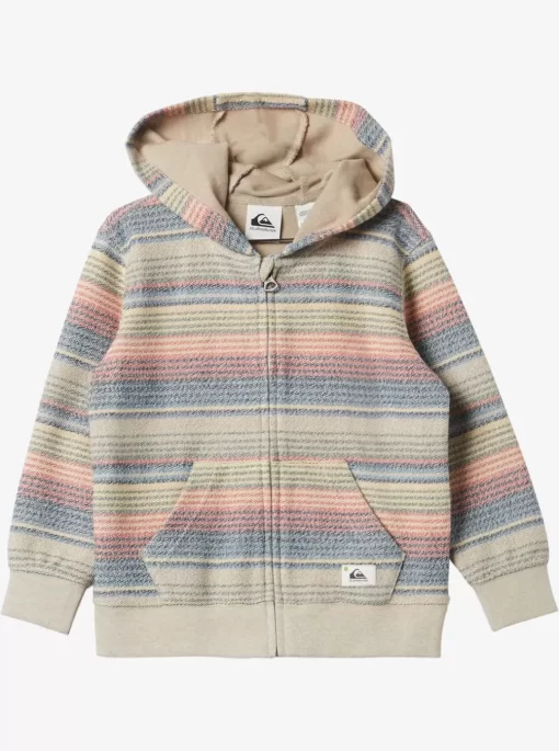 Boys Quiksilver Sweatshirts & Hoodies | Boy'S 2-7 Great Otway Zip-Up Hoodie