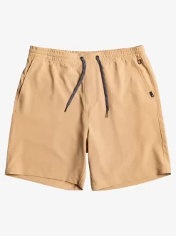 Boys Quiksilver Shorts | Boy'S 2-7 Ocean Elastic Waist 14" Amphibian Boardshorts