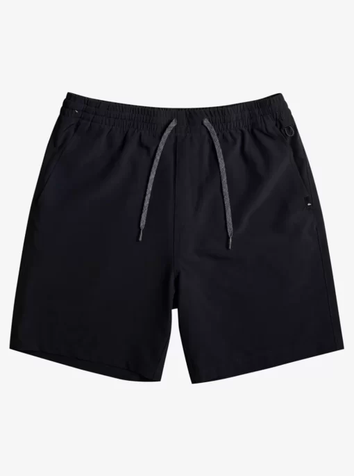 Boys Quiksilver Shorts | Boy'S 2-7 Ocean Elastic Waist 14" Amphibian Boardshorts