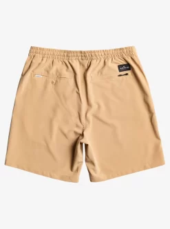 Boys Quiksilver Shorts | Boy'S 2-7 Ocean Elastic Waist 14" Amphibian Boardshorts