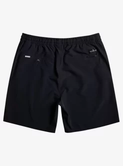 Boys Quiksilver Shorts | Boy'S 2-7 Ocean Elastic Waist 14" Amphibian Boardshorts