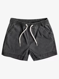 Boys Quiksilver Shorts | Boy'S 2-7 Taxer Elastic Waist Shorts