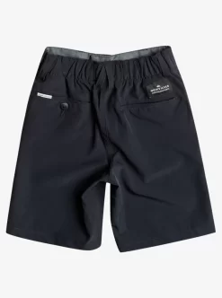 Boys Quiksilver Shorts | Boy'S 2-7 Union Amphibian 14" Hybrid Shorts