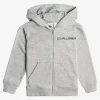 Boys Quiksilver Sweatshirts & Hoodies | Boy'S 2-7 Vintage Rising Lines Zip-Up Hoodie