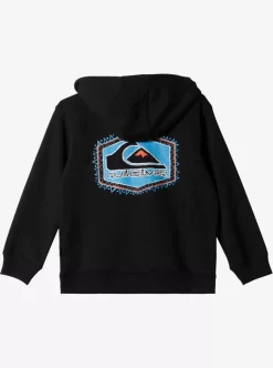 Boys Quiksilver Sweatshirts & Hoodies | Boy'S 2-7 Vintage Rising Lines Zip-Up Hoodie