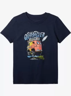 Boys Quiksilver Tees | Boy'S 8-16 Beach Vannin T-Shirt