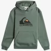 Boys Quiksilver Jackets | Boy'S 8-16 Big Logo Fleece Top