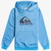 Boys Quiksilver Jackets | Boy'S 8-16 Big Logo Fleece Top