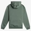 Boys Quiksilver Jackets | Boy'S 8-16 Big Logo Fleece Top