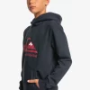 Boys Quiksilver Jackets | Boy'S 8-16 Big Logo Fleece Top