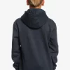 Boys Quiksilver Jackets | Boy'S 8-16 Big Logo Fleece Top