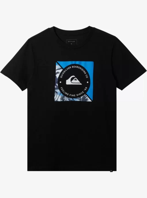 Boys Quiksilver Tees | Boy'S 8-16 Boardshort Linked T-Shirt