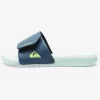 Boys Quiksilver Sandals | Boy'S 8-16 Bright Coast Glow Slide Sandals