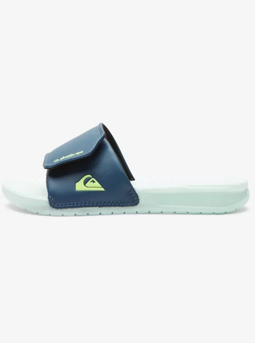 Boys Quiksilver Sandals | Boy'S 8-16 Bright Coast Glow Slide Sandals