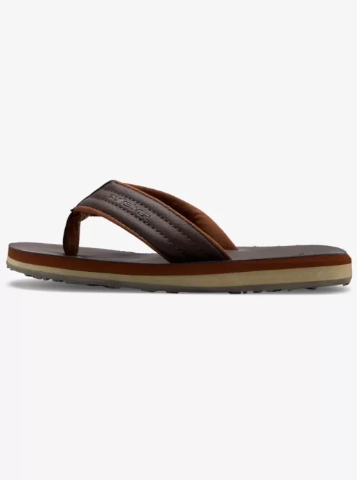 Boys Quiksilver Sandals | Boy'S 8-16 Carver Nubuck Sandals