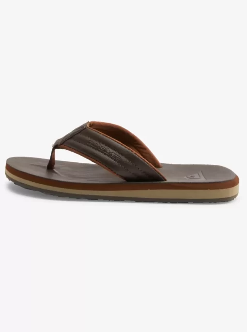 Boys Quiksilver Sandals | Boy'S 8-16 Carver Nubuck Sandals