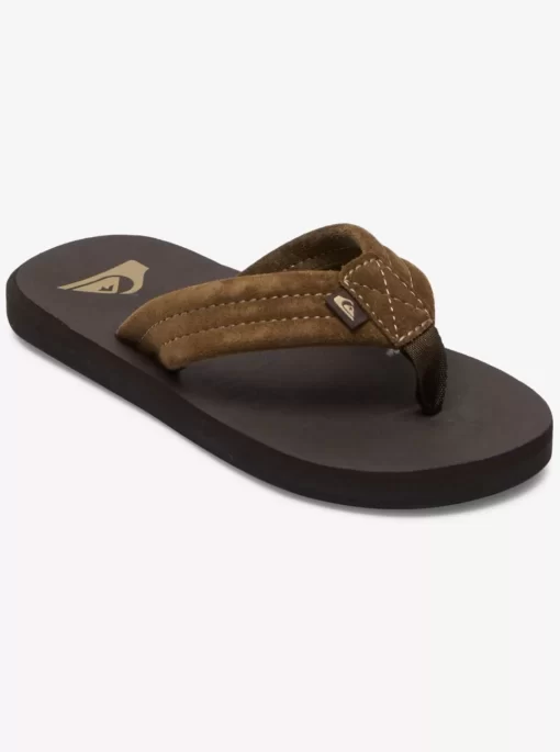 Boys Quiksilver Sandals | Boy'S 8-16 Carver Suede Core Sandals