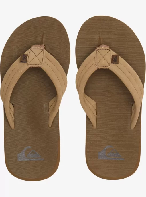 Boys Quiksilver Sandals | Boy'S 8-16 Carver Suede Core Sandals