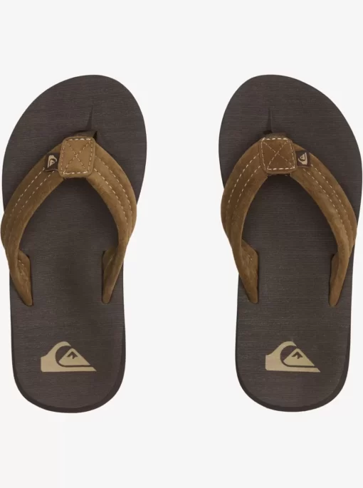 Boys Quiksilver Sandals | Boy'S 8-16 Carver Suede Core Sandals