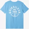 Boys Quiksilver Tees | Boy'S 8-16 Circled Script T-Shirt