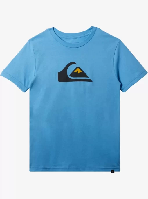 Boys Quiksilver Tees | Boy'S 8-16 Comp Logo T-Shirt