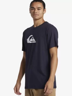 Boys Quiksilver Tees | Boy'S 8-16 Comp Logo T-Shirt