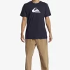 Boys Quiksilver Tees | Boy'S 8-16 Comp Logo T-Shirt