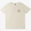 Boys Quiksilver Tees | Boy'S 8-16 Earthy Type T-Shirt