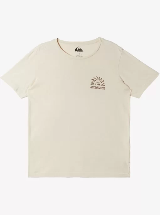 Boys Quiksilver Tees | Boy'S 8-16 Earthy Type T-Shirt