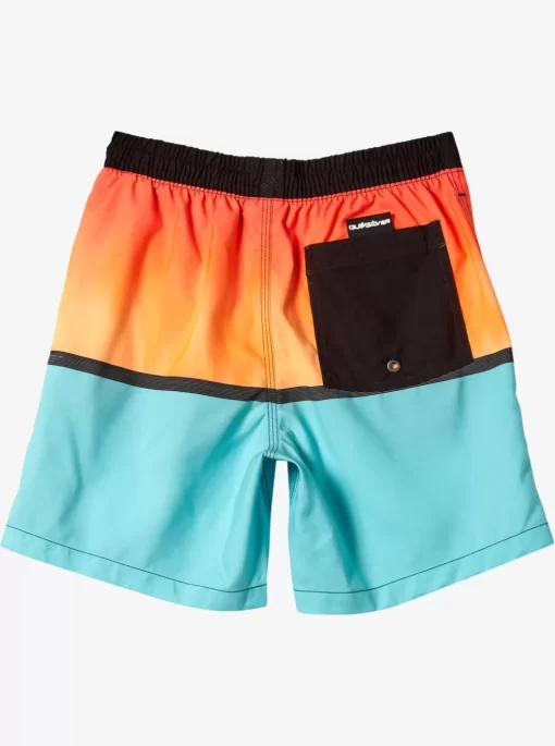 Mens Quiksilver Boardshorts | Boy'S 8-16 Everyday Mix Vl 15Nb Elastic Waist Shorts