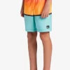 Mens Quiksilver Boardshorts | Boy'S 8-16 Everyday Mix Vl 15Nb Elastic Waist Shorts