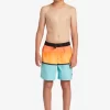 Mens Quiksilver Boardshorts | Boy'S 8-16 Everyday Mix Vl 15Nb Elastic Waist Shorts