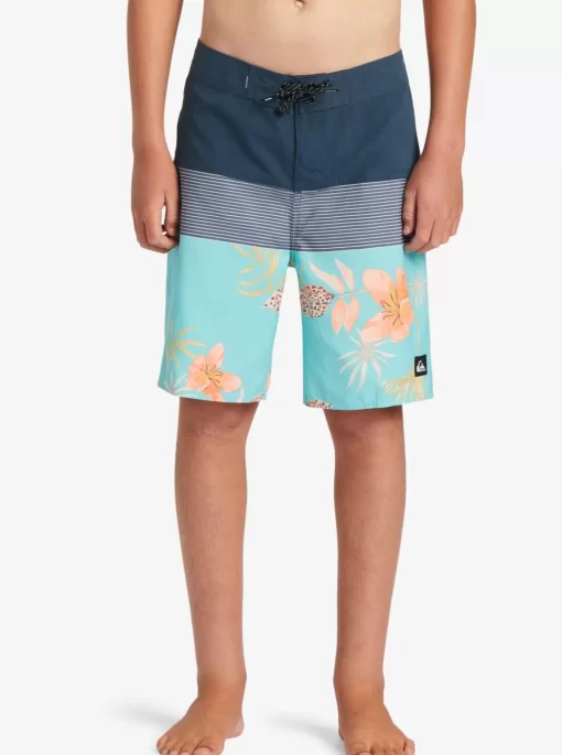 Boys Quiksilver Shorts | Boy'S 8-16 Everyday Panel 17" Boardshorts