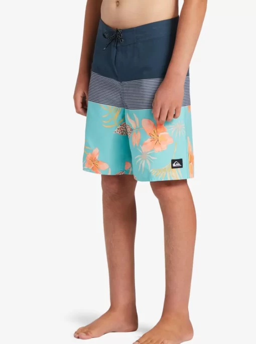 Boys Quiksilver Shorts | Boy'S 8-16 Everyday Panel 17" Boardshorts