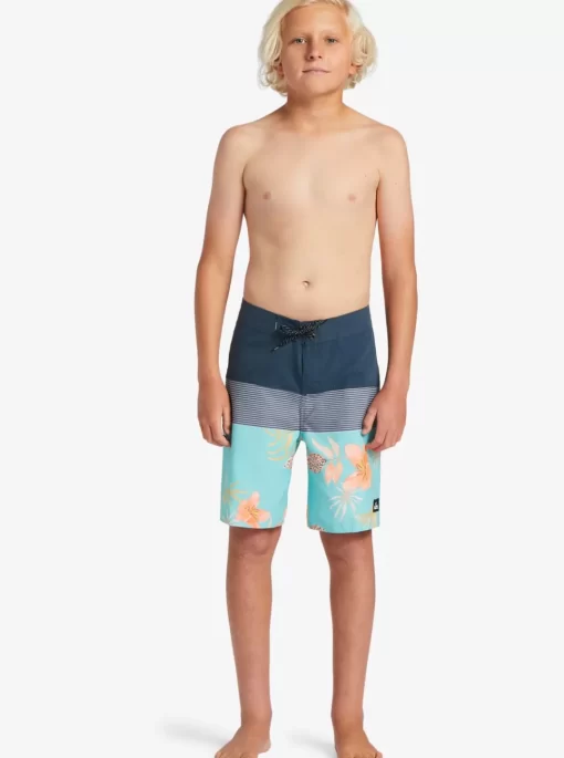 Boys Quiksilver Shorts | Boy'S 8-16 Everyday Panel 17" Boardshorts