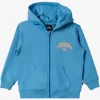 Boys Quiksilver Sweatshirts & Hoodies | Boy'S 8-16 Going Big Zip Pullover Sweatshirt