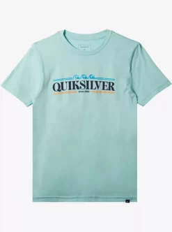 Boys Quiksilver Tees | Boy'S 8-16 Gradient Line T-Shirt