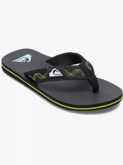 Boys Quiksilver Sandals | Boy'S 8-16 Molokai Stitchy Sandals