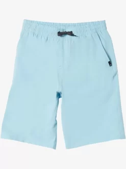 Boys Quiksilver Shorts | Boy'S 8-16 Ocean Elastic 18" Amphibian Boardshorts