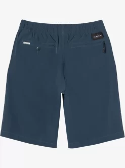 Boys Quiksilver Shorts | Boy'S 8-16 Ocean Elastic 18" Amphibian Boardshorts