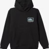 Boys Quiksilver Jackets | Boy'S 8-16 Perfect Peaking Stingrayhoody Pullover Sweatshirt