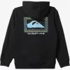 Boys Quiksilver Jackets | Boy'S 8-16 Perfect Peaking Stingrayhoody Pullover Sweatshirt