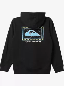 Boys Quiksilver Jackets | Boy'S 8-16 Perfect Peaking Stingrayhoody Pullover Sweatshirt