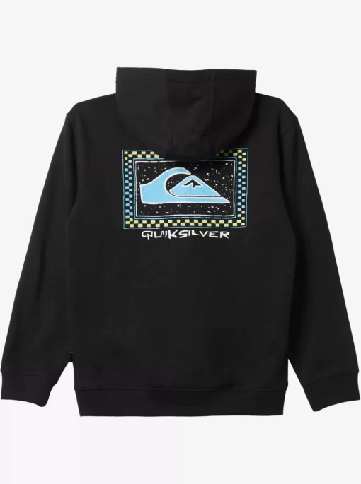 Boys Quiksilver Jackets | Boy'S 8-16 Perfect Peaking Stingrayhoody Pullover Sweatshirt