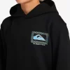 Boys Quiksilver Jackets | Boy'S 8-16 Perfect Peaking Stingrayhoody Pullover Sweatshirt