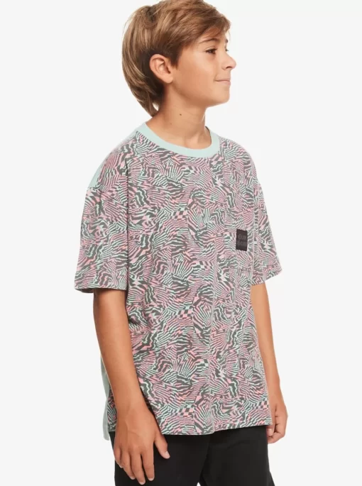 Boys Quiksilver Tees | Boy'S 8-16 Radical All-Over T-Shirt