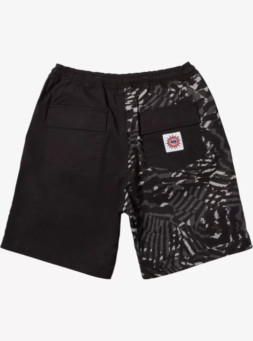 Boys Quiksilver Shorts | Boy'S 8-16 Radical Times Elastic Waist Shorts