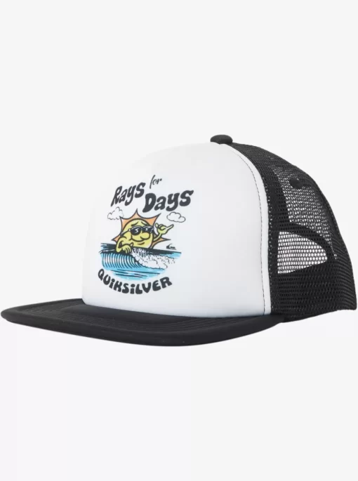 Boys Quiksilver Hats | Boy'S 8-16 Rat Pack Trucker Hat